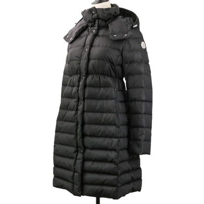 Moncler Adoxa Hooded Down Coat Black — view 3