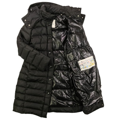 Moncler Adoxa Hooded Down Coat Black — view 6