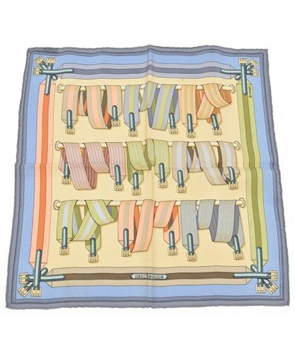 Hermes Bandana Scarf Blue