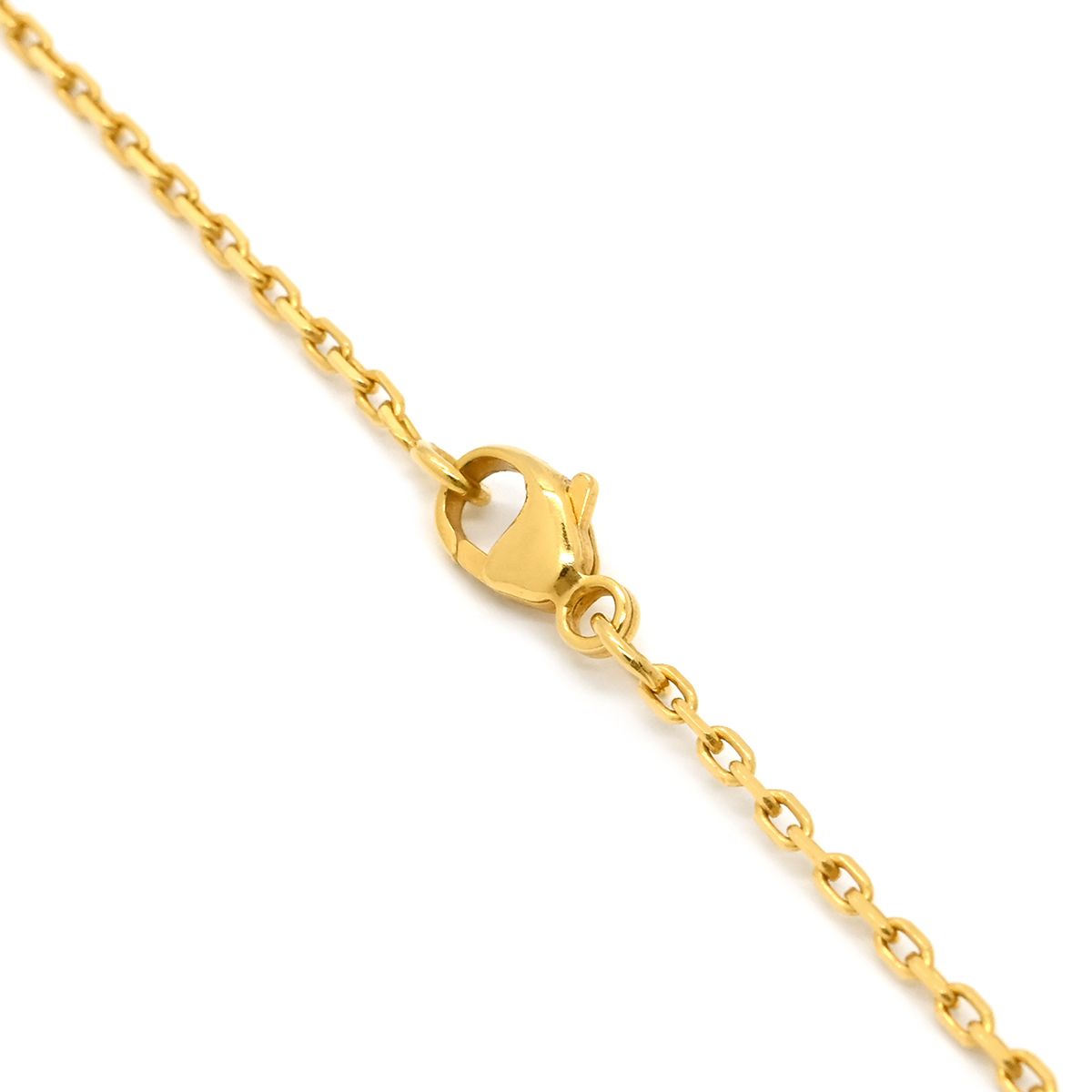 Hermes Necklace Pop H Mini Pendant Lacquer Anemone Gold Purple H Motif — view 4