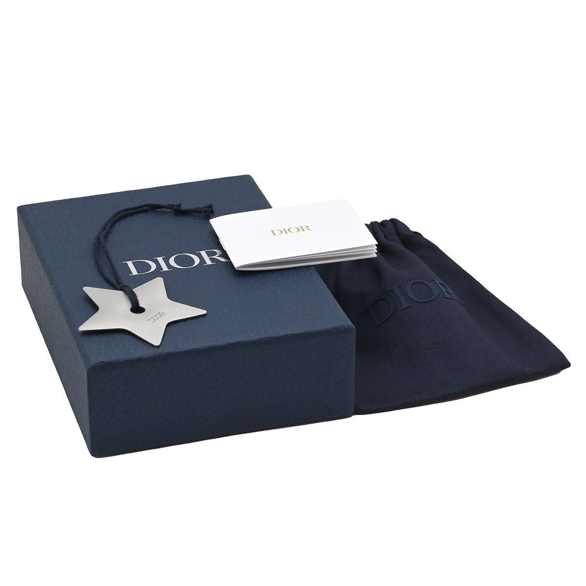 Dior Necklace CD Icon Chain Link Brass Silver CD Logo — view 7