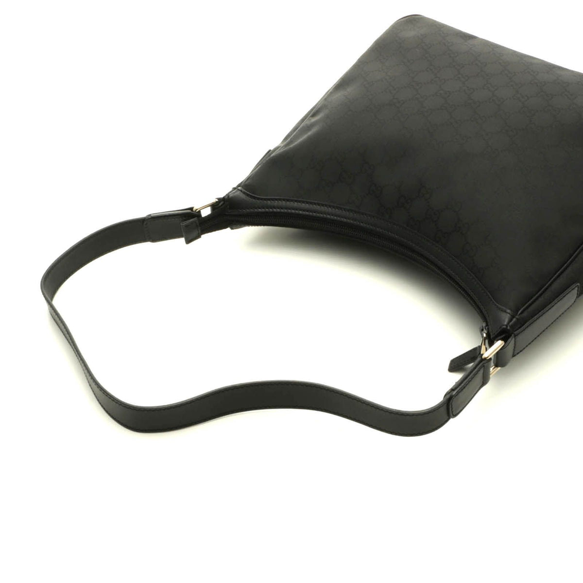 Gucci GG Nylon Black Shoulder Bag — view 4