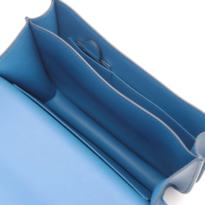 Hermes Constance 18 Miroir Blue France Shoulder Bag Veau Swift — view 7