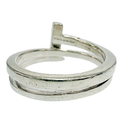 Tiffany & Co Silver T Square Wrap Ring — view 3