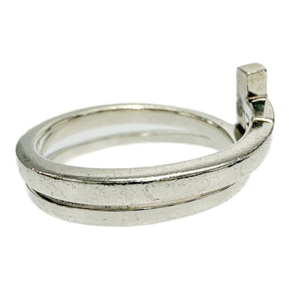 Tiffany & Co Silver T Square Wrap Ring — view 4