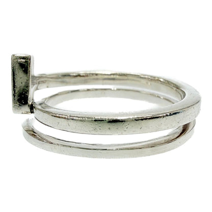 Tiffany & Co Silver T Square Wrap Ring — view 2