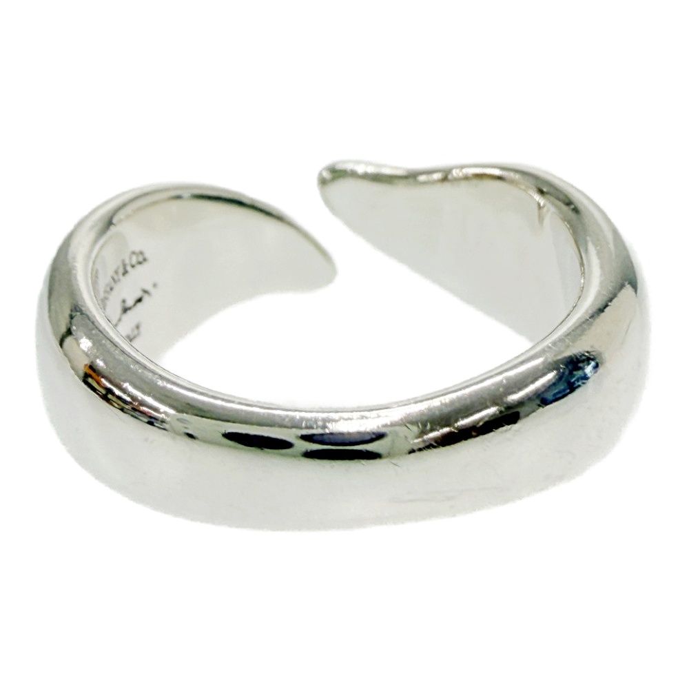 Tiffany & Co Silver Feather Ring — view 3