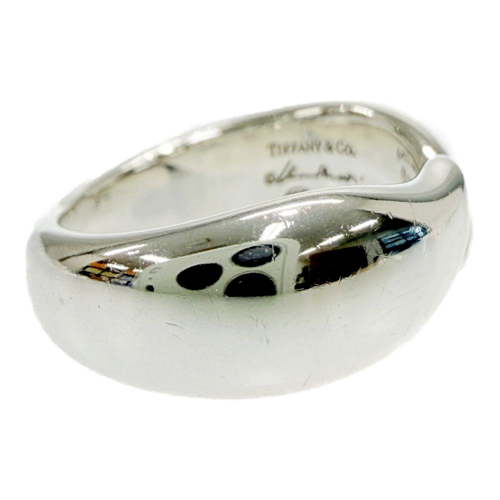 Tiffany & Co Silver Feather Ring — view 4