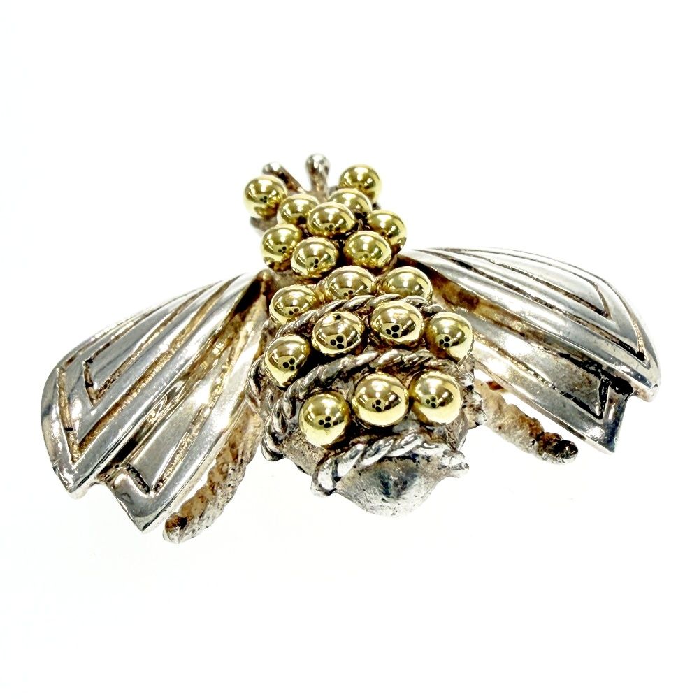 Tiffany & Co Silver Bee Brooch — view 5