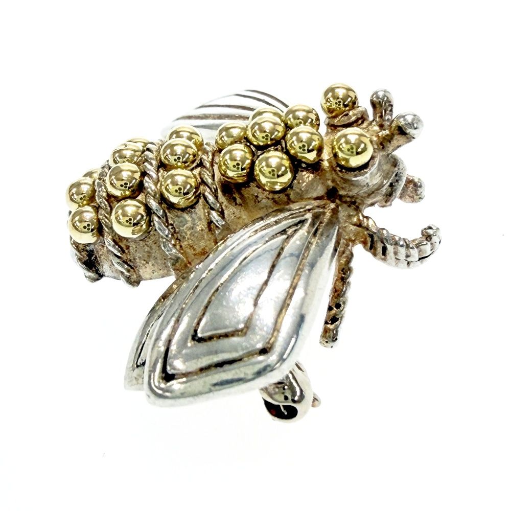 Tiffany & Co Silver Bee Brooch — view 2