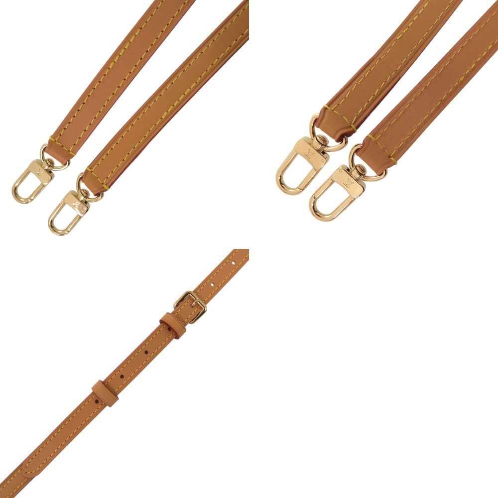 Louis Vuitton Shoulder Strap Vachetta Leather Natural — view 5