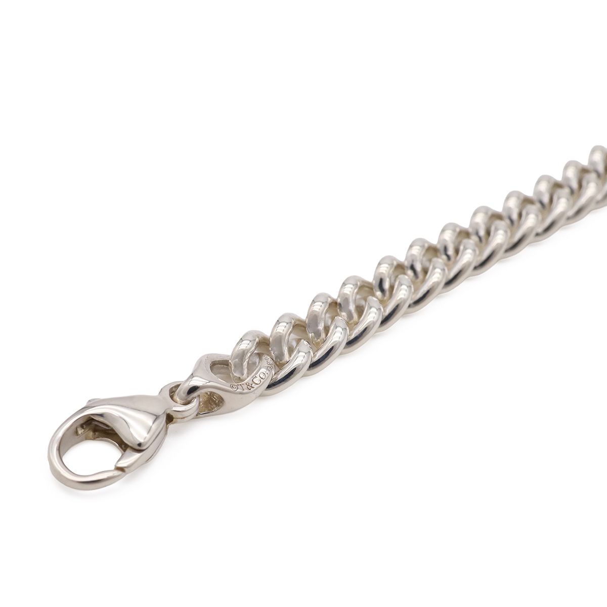 Tiffany & Co Forge Link Bracelet Chain Silver — view 4
