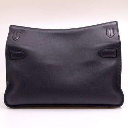 Hermes Jypsiere 28 BK Swift Silver Crossbody — view 2