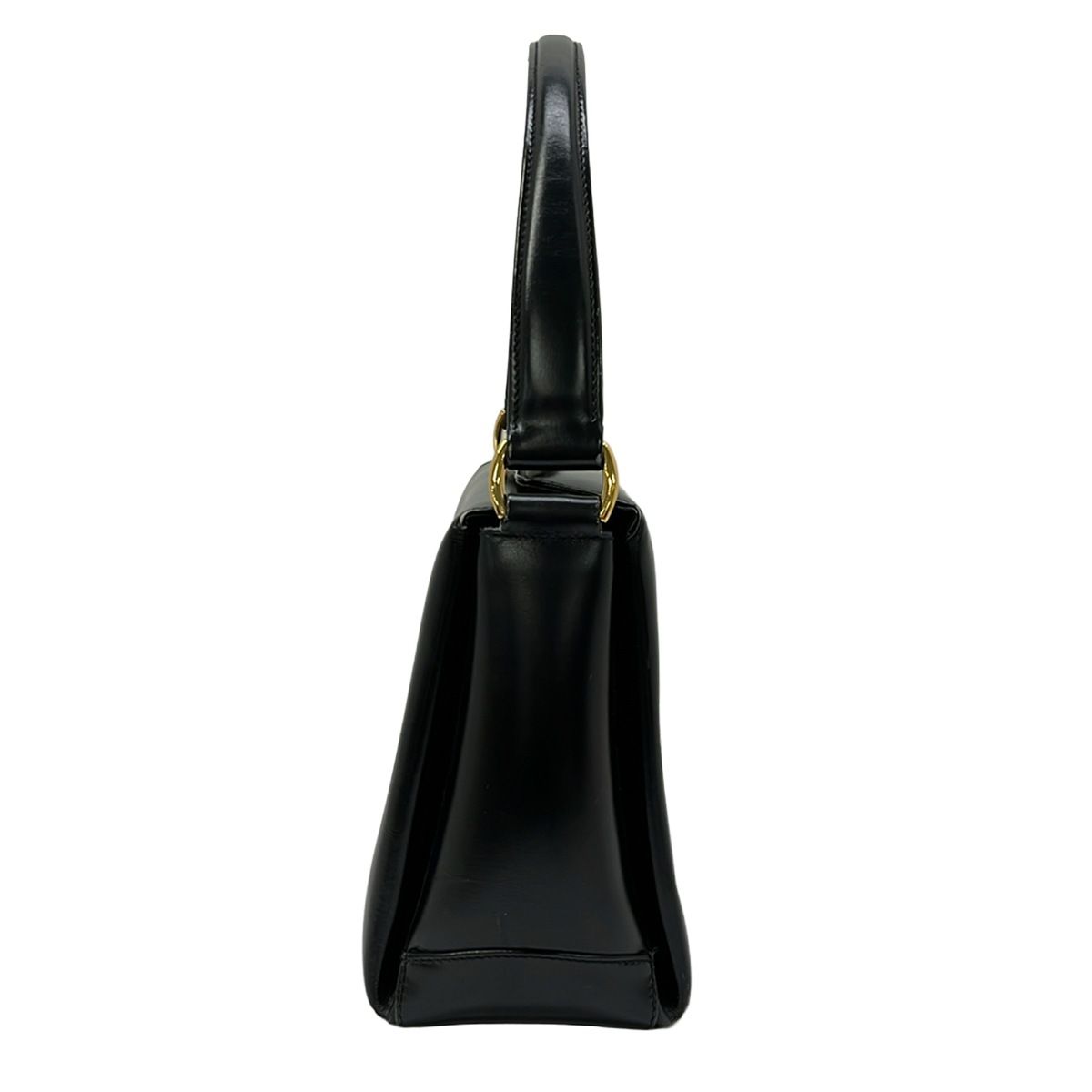 Gucci Handbag Vintage Black Leather — view 4