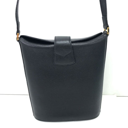 Tiffany & Co Shoulder Bag Perforated Leather Black — view 3