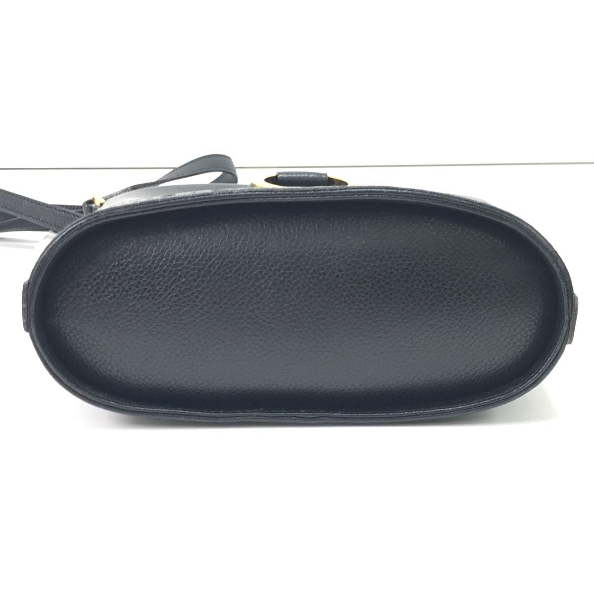 Tiffany & Co Shoulder Bag Perforated Leather Black — view 4