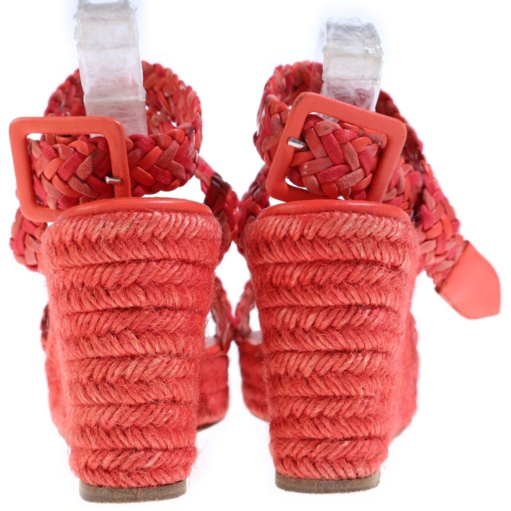 Hermes Espadrilles Wedge Sole Sandals — view 3