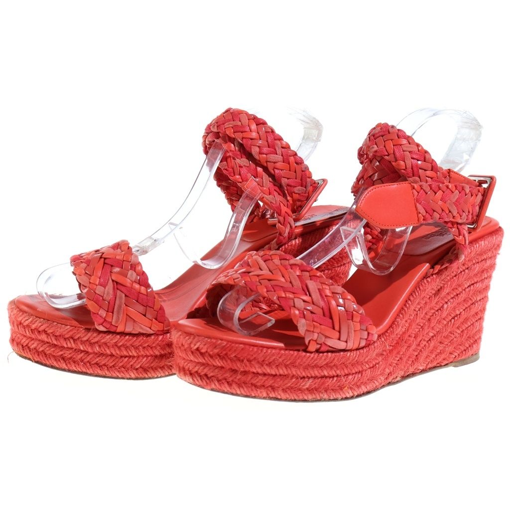Hermes Espadrilles Wedge Sole Sandals