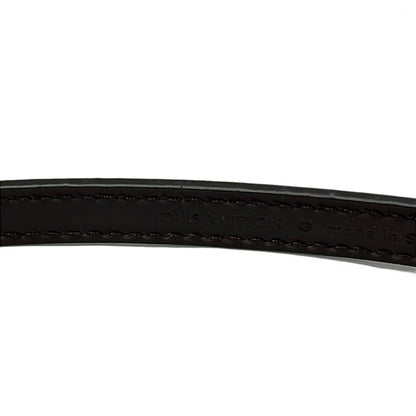 Louis Vuitton Shoulder Strap Damier for Ebene Leather — view 3