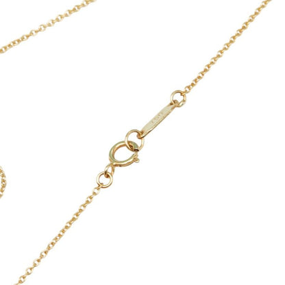 Tiffany & Co Dots Heart Necklace 18k Yellow Gold Platinum — view 4