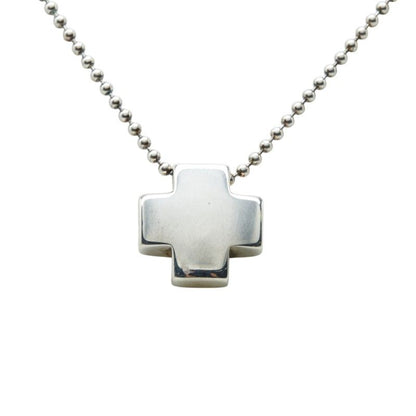 Tiffany & Co Roman Cross Necklace Silver — view 2