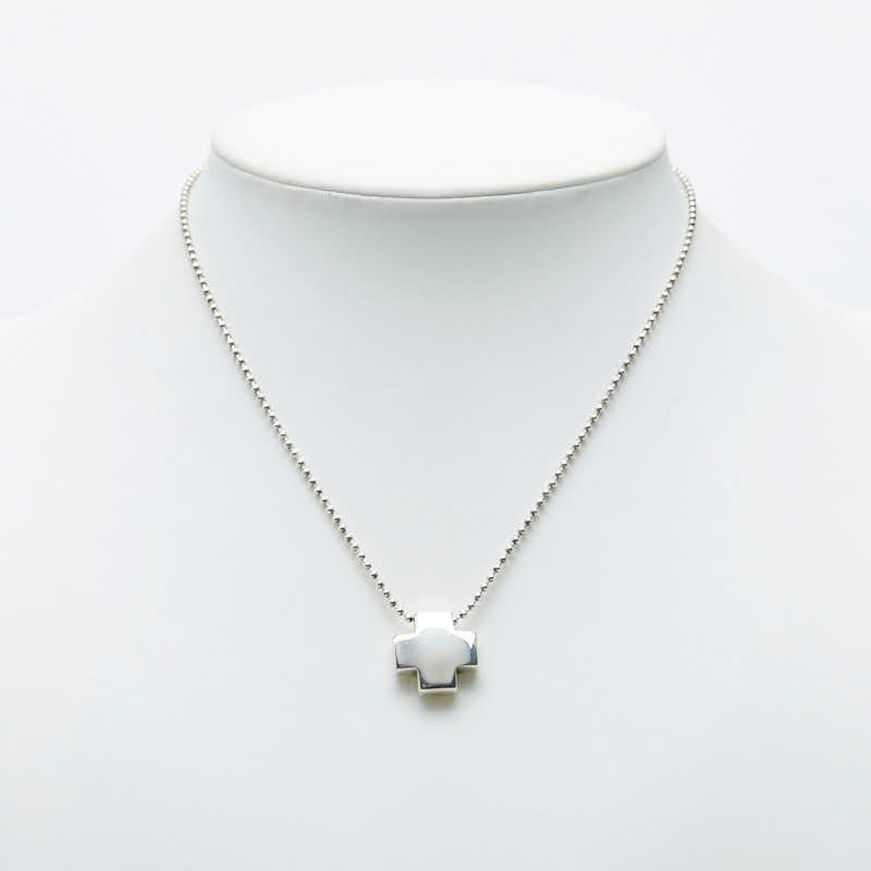Tiffany & Co Roman Cross Necklace Silver — view 6