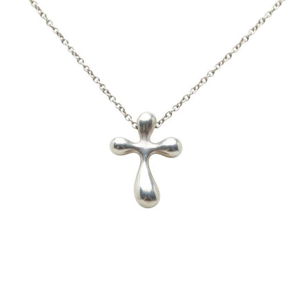 Tiffany & Co Small Cross Necklace Silver — view 2