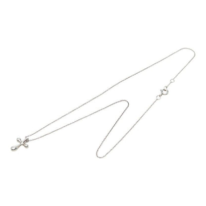 Tiffany & Co Small Cross Necklace Silver — view 4