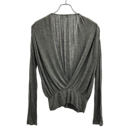 Gucci Sequin Design Knit Top Gray Sweater XS — view 2
