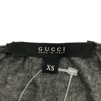 Gucci Sequin Design Knit Top Gray Sweater XS — view 3