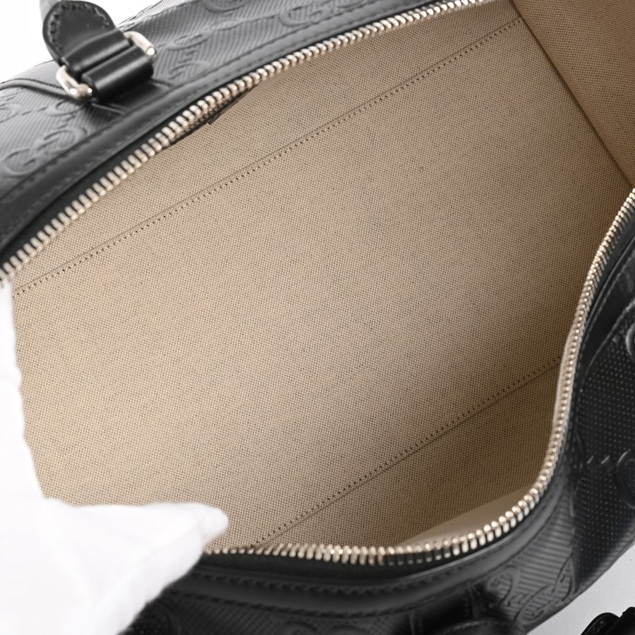Gucci Boston Bag Duffle Back — view 4