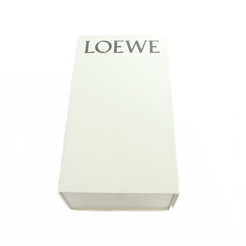 Loewe Rise Buckle Slip on Suede Khaki Brown Slippers — view 7