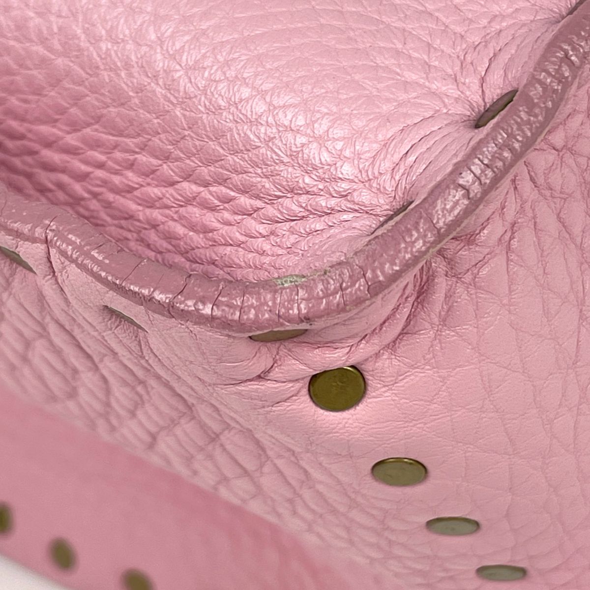 Celine Boogie Bag Handbag Leather Pink — view 3