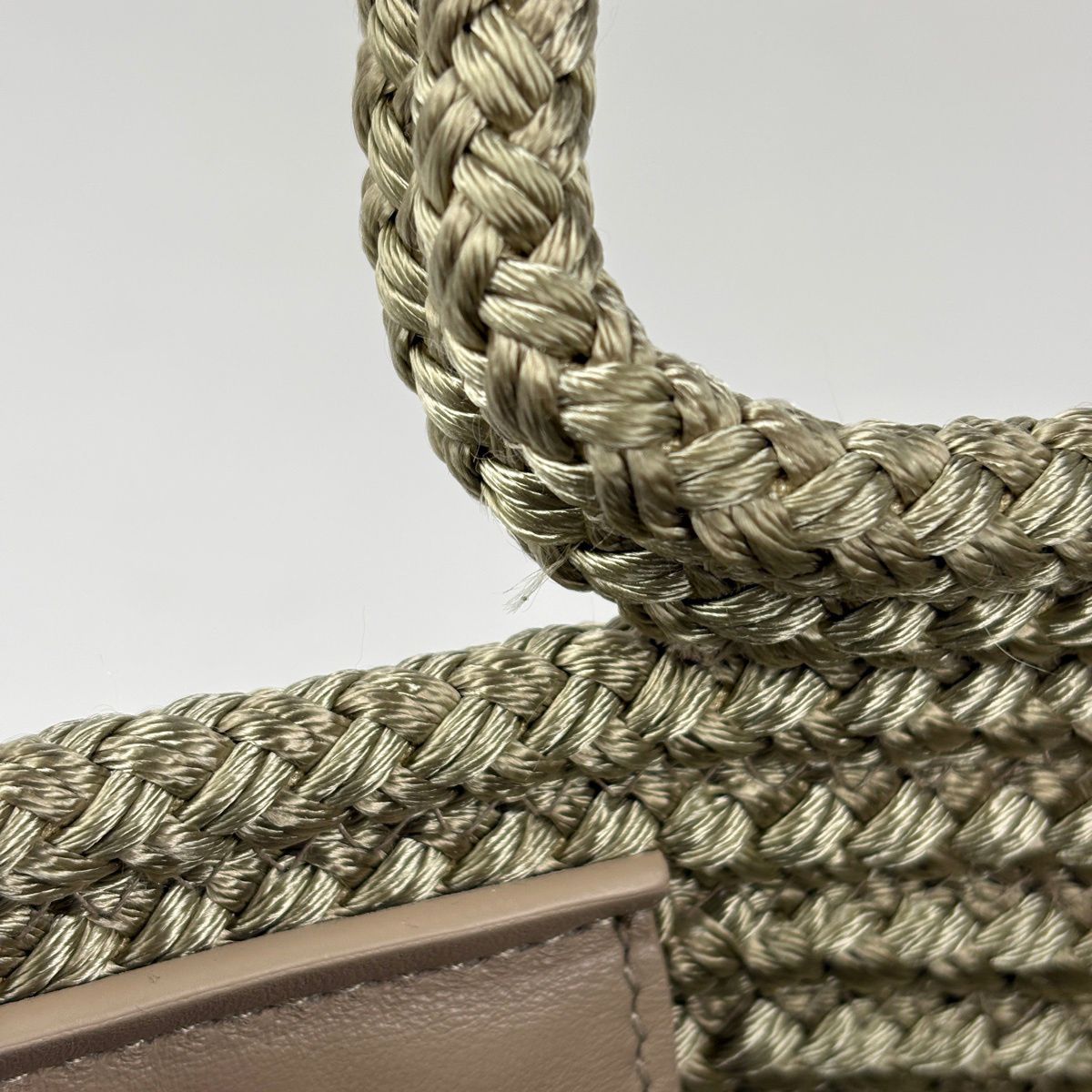 Balenciaga Handbag Ibiza Small Basket 2-Way Nylon Green — view 5