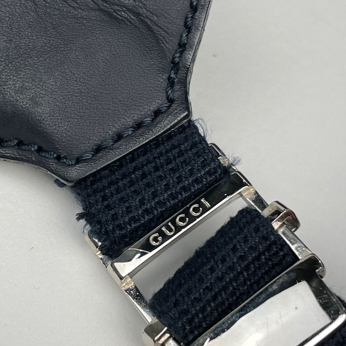 Gucci Backpack Guccissima Leather Navy — view 7
