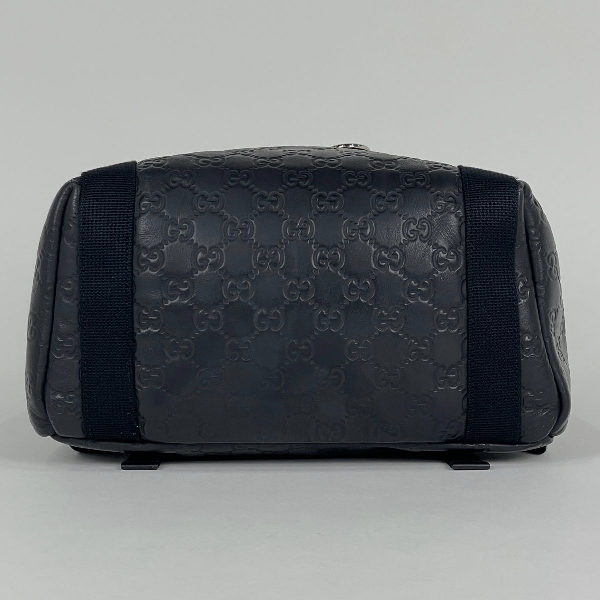 Gucci Backpack Guccissima Leather Navy — view 3