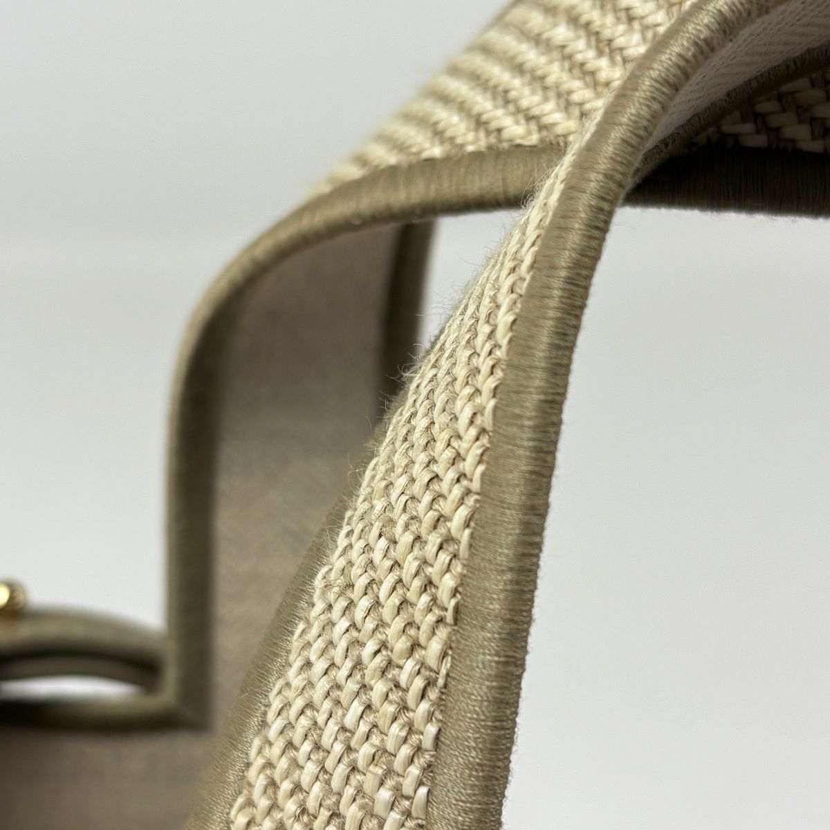 Loewe Tote Font Small 2-Way Canvas Beige — view 5