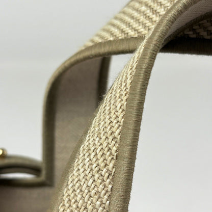 Loewe Tote Font Small 2-Way Canvas Beige — view 5