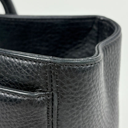 Chanel Tote Executive Line CC Logo Leather Black — view 4