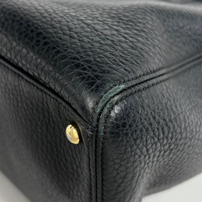 Chanel Tote Executive Line CC Logo Leather Black — view 3