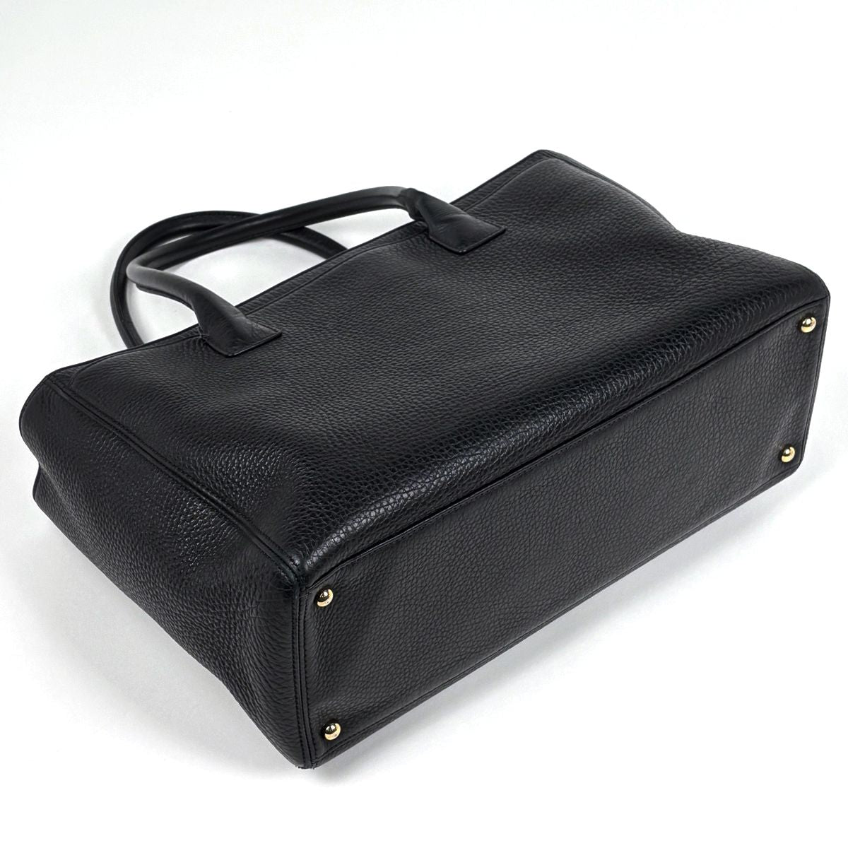 Chanel Tote Executive Line CC Logo Leather Black — view 2