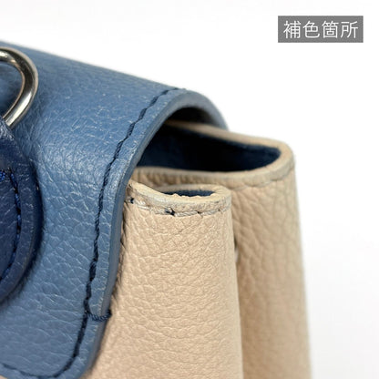 Louis Vuitton Lockme Backpack Mini Leather Blue Jean — view 8