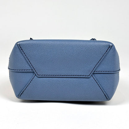 Louis Vuitton Lockme Backpack Mini Leather Blue Jean — view 3