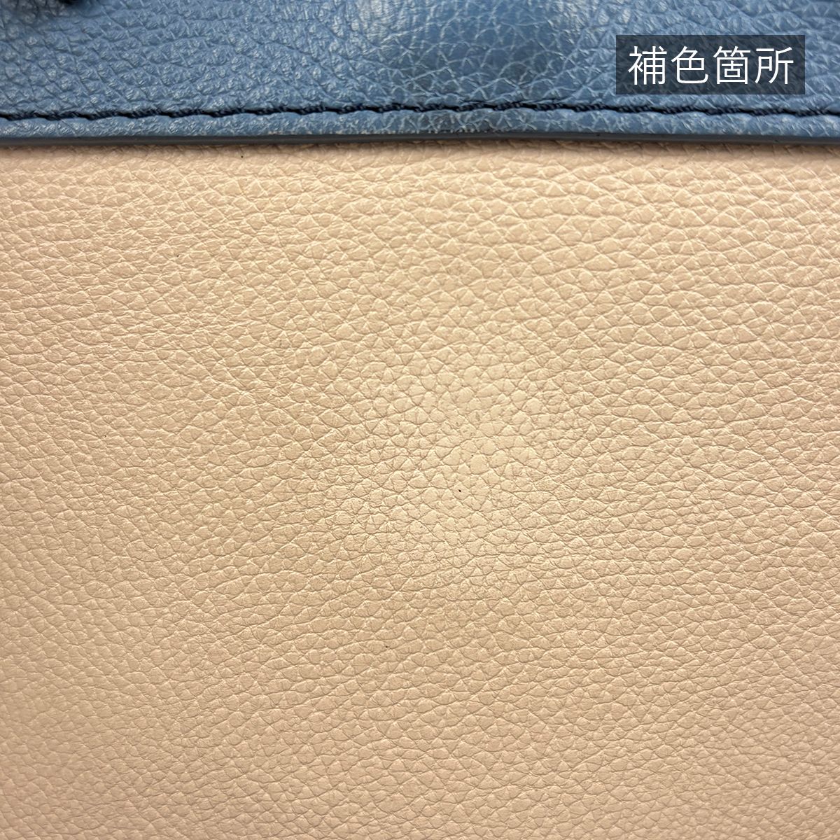 Louis Vuitton Lockme Backpack Mini Leather Blue Jean — view 5