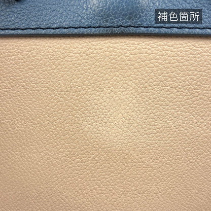 Louis Vuitton Lockme Backpack Mini Leather Blue Jean — view 5