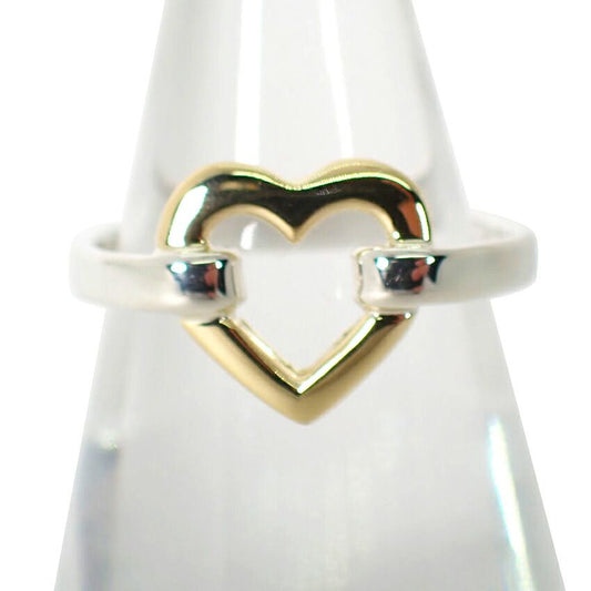 Tiffany & Co 925/750 Open Heart Ring