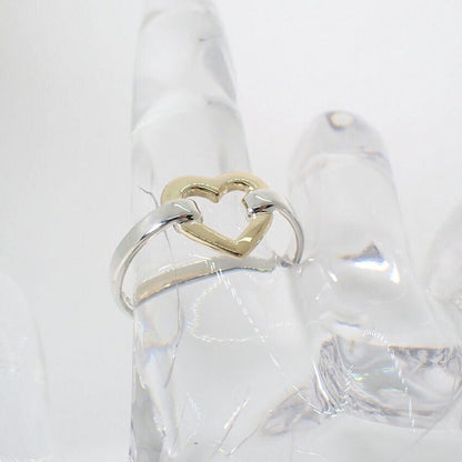Tiffany & Co 925/750 Open Heart Ring — view 7