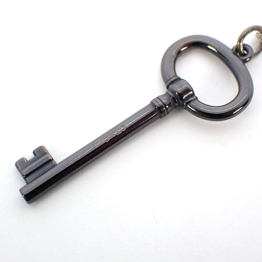Tiffany & Co 925 Titanium Key Pendant Necklace — view 6