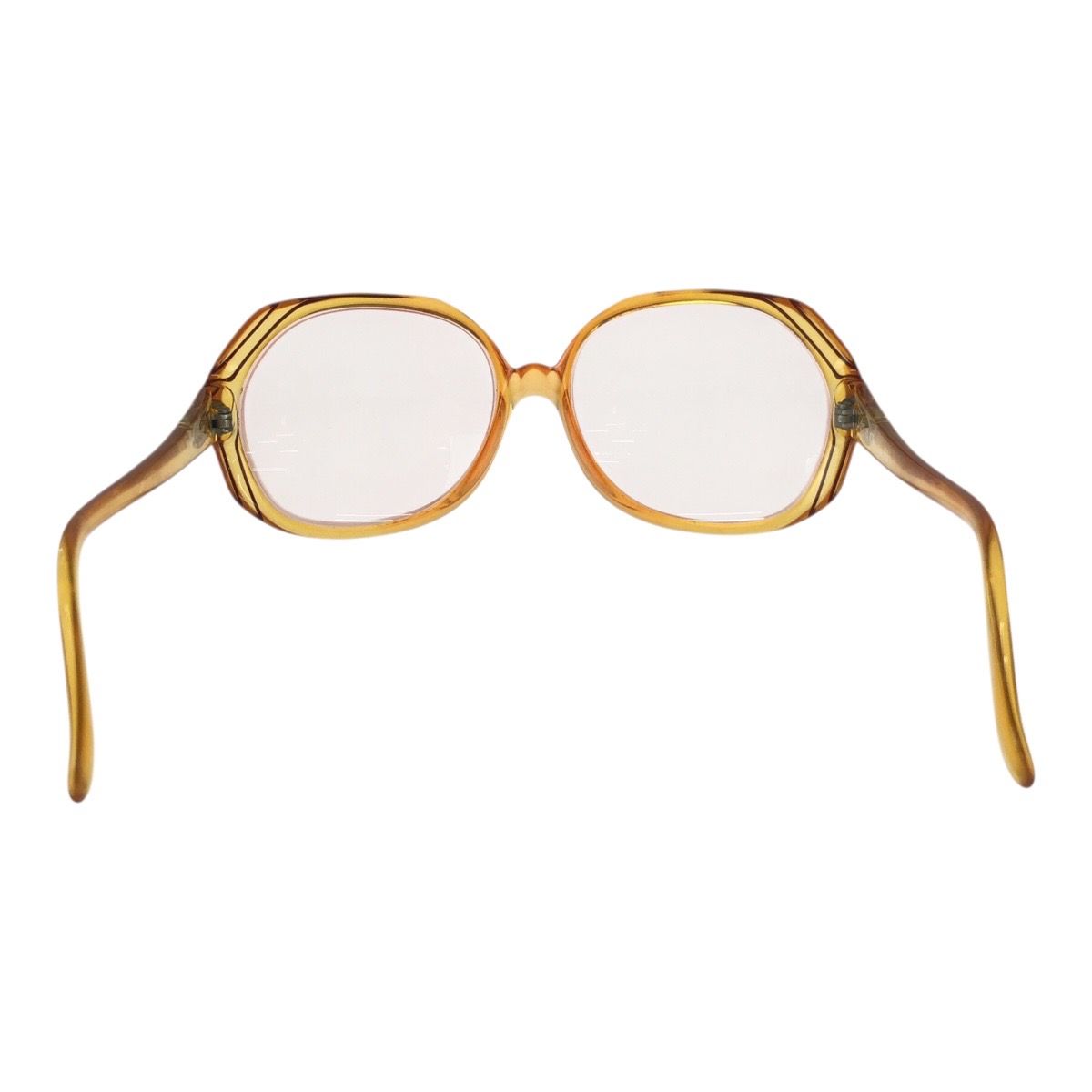 Dior Vintage Optil 52 14 Orange Acetate Sunglasses Frame Eyewear — view 3