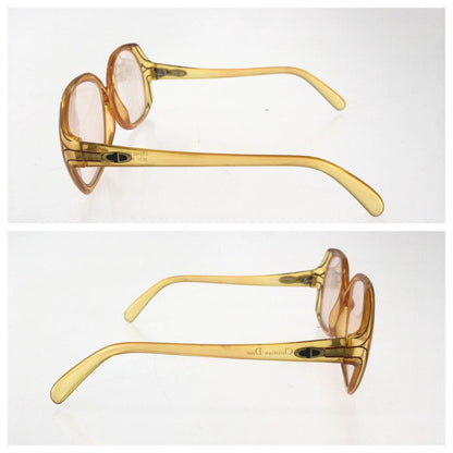 Dior Vintage Optil 52 14 Orange Acetate Sunglasses Frame Eyewear — view 4